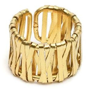 Vestopazzo DD15016S - Anello Fascia Nastro, in Ottone