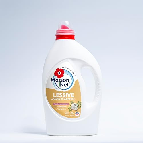 Maison Net | Lessive Savon de Marseille 1,82L 40 lavages