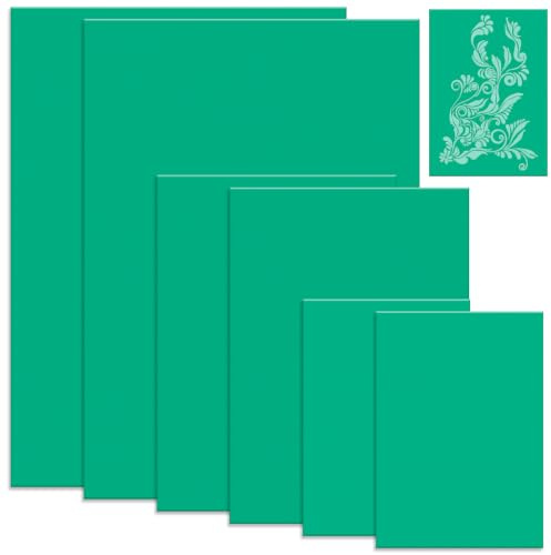 Widisun 6 Pack Soft Rubber Lino Printing Sheets A4 A5 A6