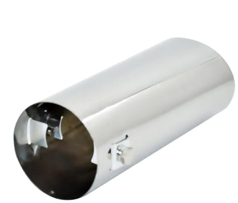 64mm bilslutrör bakspets rostfritt stål 152mm