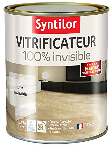 Vitrificateur 100% Invisible Incolore 0,75L