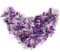 HERCHR Pierre d'agate Violet, Pierres de Quartz Améthyste Gravier Pierres Précieuses Quartz en Cristal Naturel pour Remplisseur de Vase Fond de Piscine Mis en Pot Décoration, 100g