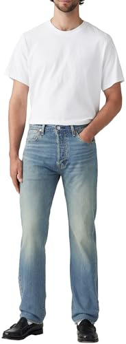 Levi's Herrar 501 original fit jeans, lean machine ltwt, 34W / 30L