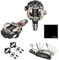 Favero Assioma Pro MX-1 Single-Sided Power Meter Pedals Bundled with Extra SPD Cleats, Cleaning Cloth and Multi Tool Kit
