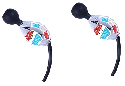 HOMSFOU 2piezas Probador De Refrigerante Anticongelante De Alta Precisión Medidor De Líquido Para Radiador Herramienta De Medición Fácil De Leer Adecuado Para Vehículos y Sistemas De