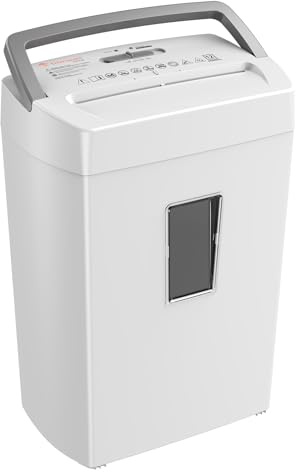 Bonsaii Destructora de Papel 12 Hojas Microcorte, Papelera 21L