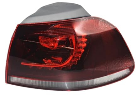 Axexnejv Fari Posteriori Per Per Golf 6 R20 Per GTD Per GTI 2008-2013 LED Auto Luce Posteriore Lampada Di Coda Freno Retromarcia Segnale Svolta Fanale Posteriore(Outside Right)