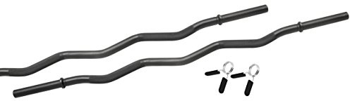 BLK Sz Haltère pour barre de 120 cm Black oxid. avec ressort de fermeture 30/31 mm
