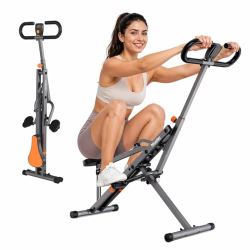 Hobbyesport Attrezzo Fitness Evolution per Addominali Alti e Bassi Come Total Crunch Richiudibile con Elastici di Resistenza