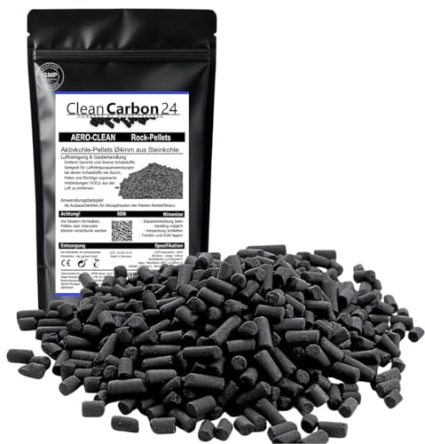 2,5L Pellets de carbón Ø4mm (2,5L | 1,25Kg)