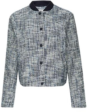 s.Oliver Jacke in Bouclé-Optik mit Metallic-Garn