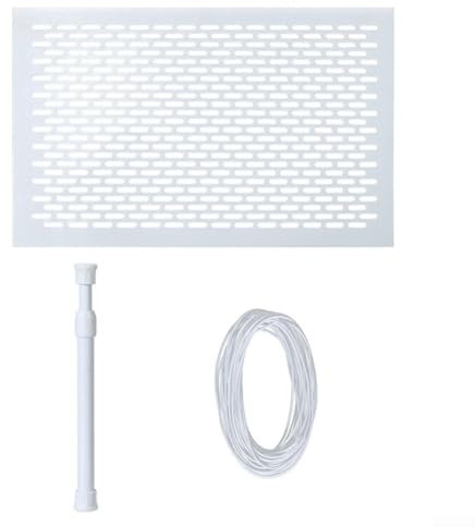 Zilimontt Kit di protezione per skimmer per piscina con asta telescopica per fogliame e rete filtrante a rete, blocco dei detriti, set di strumenti per la pulizia della piscina