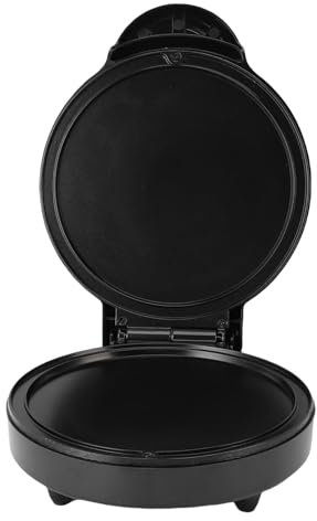 SENECESLI Padella Rotonda Elettrica, Pancake Anti -scricsole -grill 1000w Multifunzionale per Bistecca di Uova (Plug 220V 4W UE)