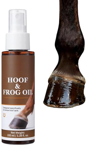 Hovolja 100 ml Fuktgivande Stärkande Härdare | För hovar behöver extra stöd för Inomhus Utomhus Stall Fjäderfä Get Vårdrutin