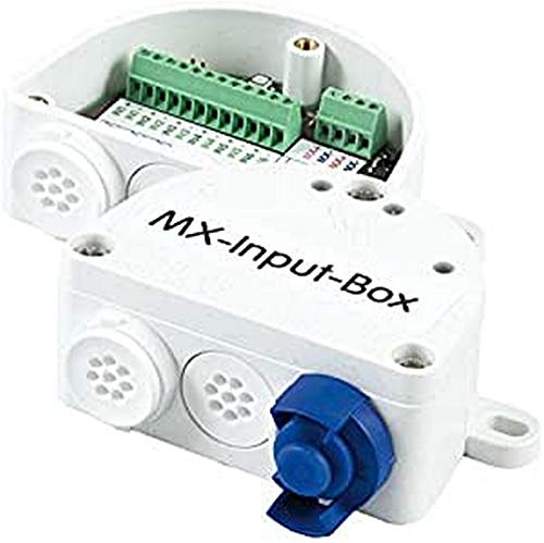 Mobotix MX-Input-Box Überwachungskamera Zubehör mit Schnittstellenbox weiß IP65 verdrahtet 80mm 15mm