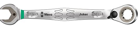 Wera Joker Switch Maul-Ringratschen-Schlüssel, zöllig, umschaltbar, 1/2 Zoll x 171 mm, Türkis, 05020078001