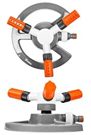 WhiteLine 3-Arm Drehsprenger Kreisregner Rasensprenger Sprinkler Drehsprenger