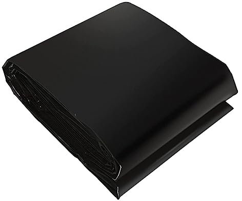 Milisten Rivestimento per Laghetto Esterno in Hdpe Sottofondo per Laghetto da Pesce Inserto per Aree Acquatiche Misura