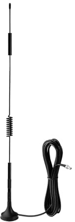 SZSAUTO Magnetic Base 5dBi TS9 4G LTE Antenna MIMO Mifi Hotspot Antenn for 4G LTE MiFi Mobile Hotspot Router USB Modem Dongle Adapter Verizon AT&T T-Mobile Sprint Mobile Broadband Modem