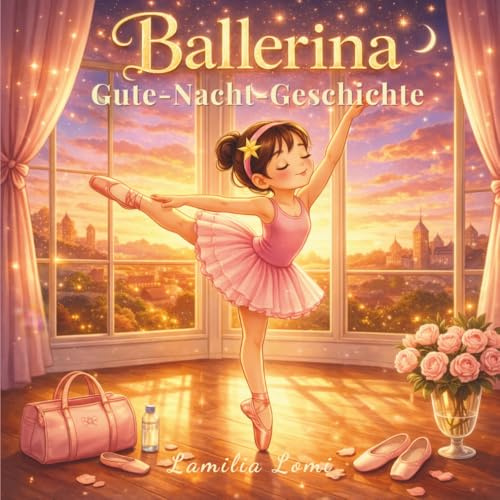 Ballerina Gute-Nacht-Geschichte: Inspirierendes Ballett-Bilderbuch für Kinder von 3–8 Jahren über Mut, Träume und Selbstvertrauen