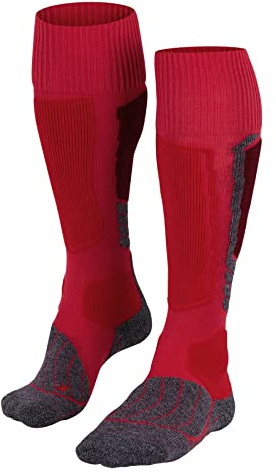 FALKE Women's SK1 calcetines de esquí acolchado extra fuerte espinillera