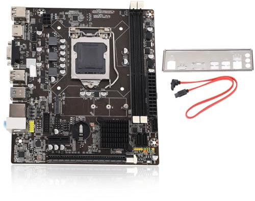 Placa Base Dual DDR3, para Corei7, I5, I3 (para LGA1155) Placa Base de Computadora PCIE8X SATA3.0 SATA2.0x3 Compatible con Placa Base de PC de Canal ALC6625.1