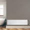 Paneelheizkörper Heizkörper Badheizkörper horizontal 450 x 1800 seitlicher Anschluss (887 Watt nach EN442)