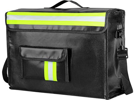 Belle Vous Porte-Documents Anti Feu - (43 x 38 x 16 cm) Pochette Ignifuge et Etanche - Documents A4 et Objets de Valeur - Cahier Trieur - Organisateur et Classeur - Boite Travail et Scolaire