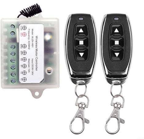 EXTRWORY Contrôleur de moteur sans fil DC 8 V 12 V 24 V 36 V Télécommande de moteur Interrupteur pour commande Actionneur linéaire 10 A