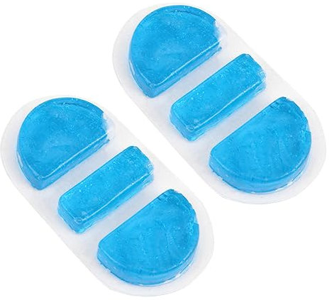 FOMIYES 2stücke Kalt Kompresse Eisbeutel Gel-kühlpack Für Verletzungen Hautreizungen Wiederverwendbar Flexibel Kühlbeutel Für Nase Und Körper