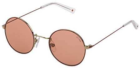 Sting Unisex Sst1944502a8 Sunglasses, Shiny Grey Gold 02A8, 45