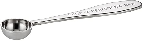 Teemando® - Cucchiaio graduato in acciaio INOX, ca. 11,7 x 2,2 cm