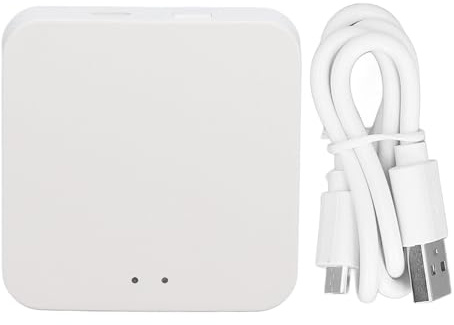 Cerradura 2.4G Cerradura de Puerta con Control Remoto Inteligente Controlada por Voz Conexión de Cerradura Múltiple Material ABS Funciona con la Aplicación DD Lock o la