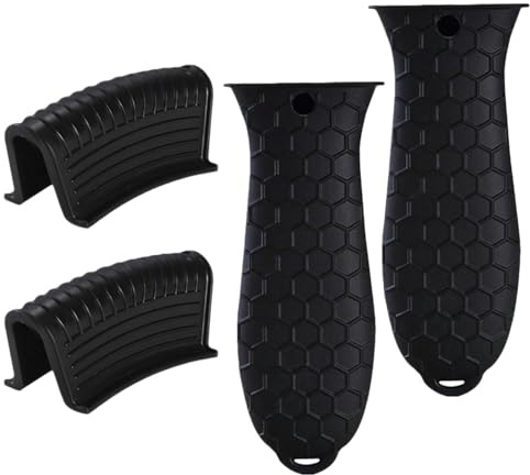 YSJCHEBS Cubiertas Aislantes para Mangos De Ollas De 2 Piezas Y Cubiertas Aislantes para Mangos De Ollas De 2 Piezas, Accesorios para Electrodomésticos De Cocina