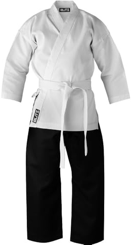 Blitz Student, Tuta Karate Unisex-Adulto, Misto, 0/130 cm