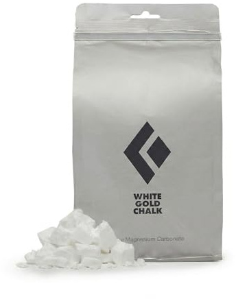 Black Diamond WHITE GOLD LOOSE CHALK 200 g – Hochwertiges Kletterchalk
