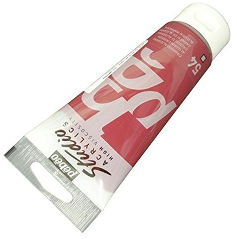 Pébéo - Studio Acrylics Fine Acrylic - Acrylic Paint - Red Acrylic - Alizarin Crimson, 100 ml