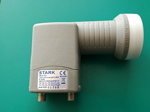 LNB Universal stark tvilling med 2 oberoende utgångar