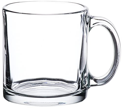 Libbey Robusta Glass Mugs, Set of 12