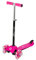 Evo Light Up Mini Cruiser Scooter Kinder mit Leuchtenden Rädern | Roller Kinder mit höhenverstellbaren Griffen | 3-Rad-Roller für Kinder | Roller Kinder 2 Jahre (Rosa)