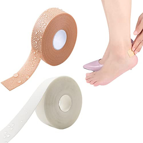 SCJJZ blasenpflaster,blasenpflaster,blasenpflaster ferse,hühneraugenpflaster,Multifunktionale hochhackige Schuhe mit dünnem Schnitt Anti-Verschleiß-Aufkleber Fersenaufkleber (10 Meter)