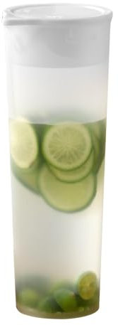 Cold Brew Bottle, Jug with Lid - Drinks Jug U-Shaped Cold Brew Bottle for Household | Shatterproof Simple Water Container for Fridge Door for Water and Juice