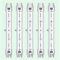 Vinaco R7S 118mm 230w, 5er-Pack j118 r7s dimmbar mit 2800k Warmweiß, Hohe Leistung 4680LM halogenlampe 230v 230w r7s, Langlebig leuchtmittel r7s halogen für Sicherheitsleuchten, Landschaftsleuchten