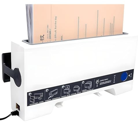 Binding Machine - Rilegatrice termica per 280 fogli, macchina professionale per relazioni, documenti, album fotografici e opuscoli