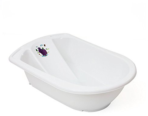 keeeper 10337509012 julia hippo anatomische babywanne mit stöpsel lilac
