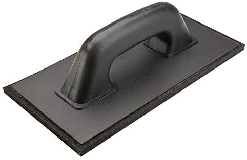 Topex 13A320 – Reibebrett aus Kunststoff mit Gummi (8 mm, 260 x 130 mm)