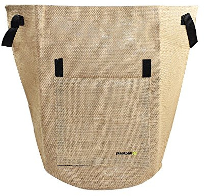 Plantpak 70200400 Jute Potato Planter, Brown, 35 x 35 x 45 cm