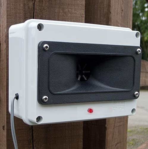 Repellente repulsore disabituante ultrasuoni professionale da esterno a 220 volt uso continuo (Martore - Faine)