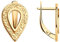 Ohrringe Creolen 925 Sterling Silver Silber vergoldet Rosegoldoptik Markenschmuck bei Secretforyou