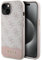 Guess Funda Rígida diseño 4G para Apple iPhone 15 |14 | 13 Color Rosa GUHCP15SG4GLPI